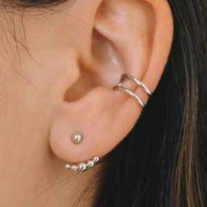 Twenty Compass Harlow Ear Jacket Earrings